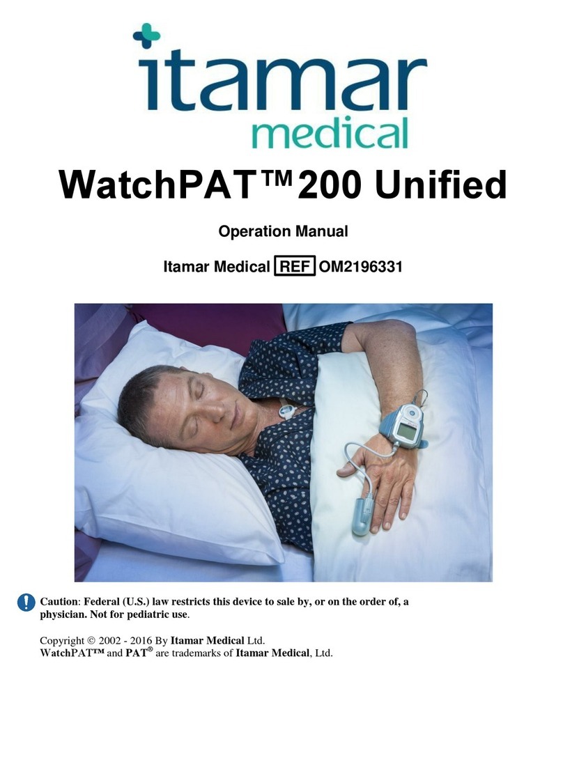 Itamar Medical WatchPAT 200U Operation manual