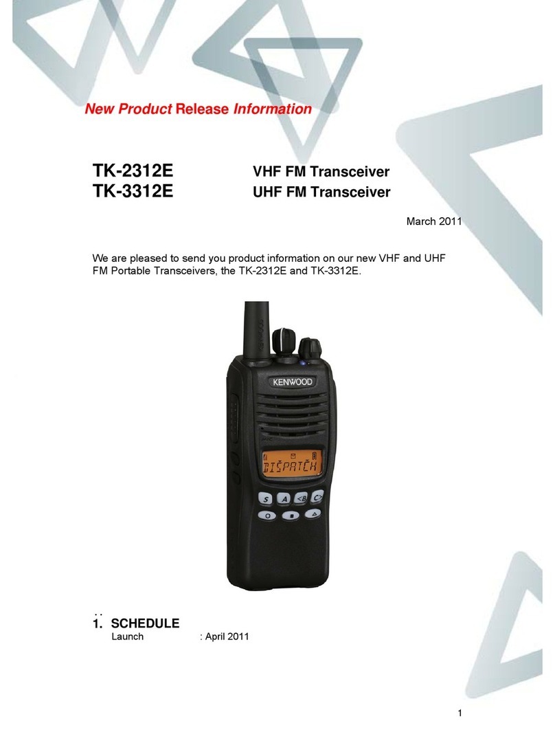 Kenwood TK-2312E Release manual