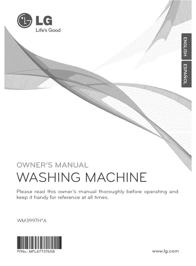 LG WM3997H*A User manual