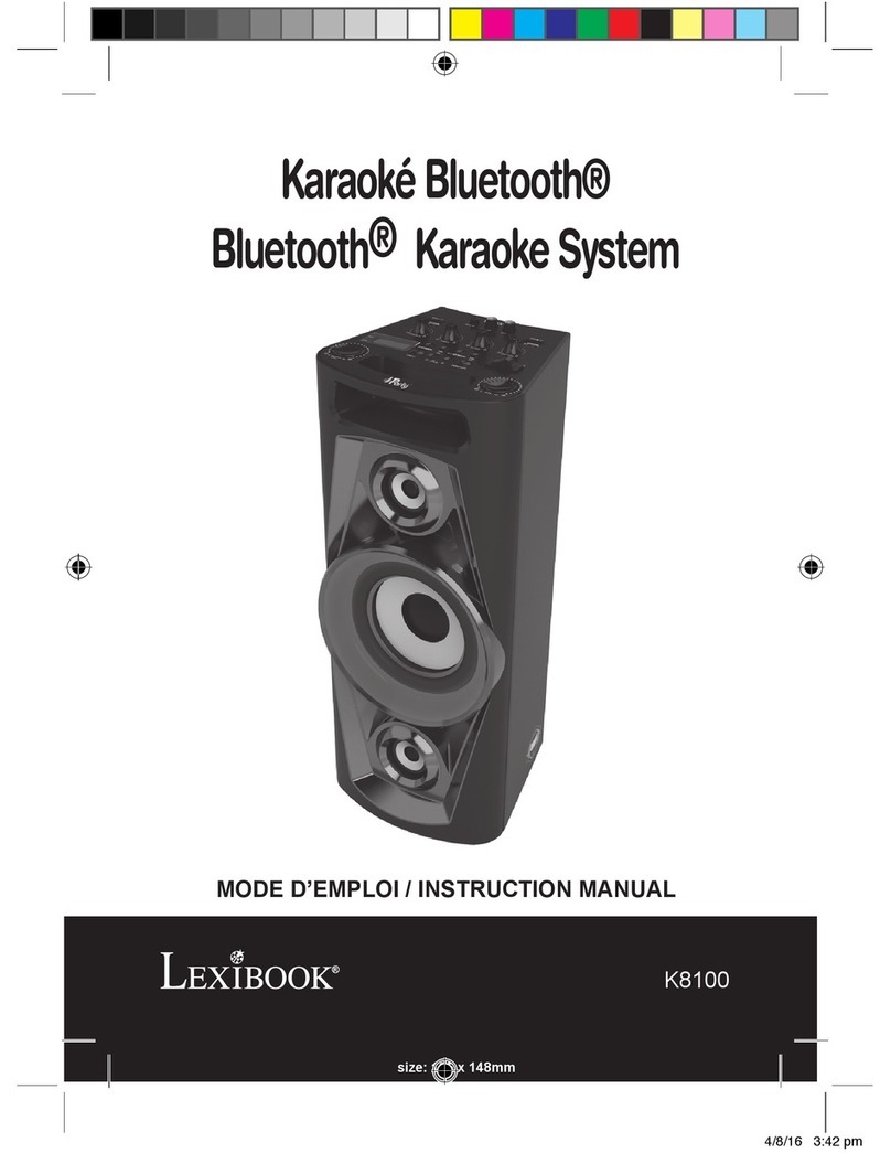 LEXIBOOK K8100 User manual