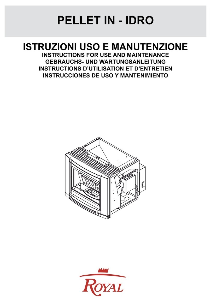 Palazzetti Pellet In-IDRO Specification sheet