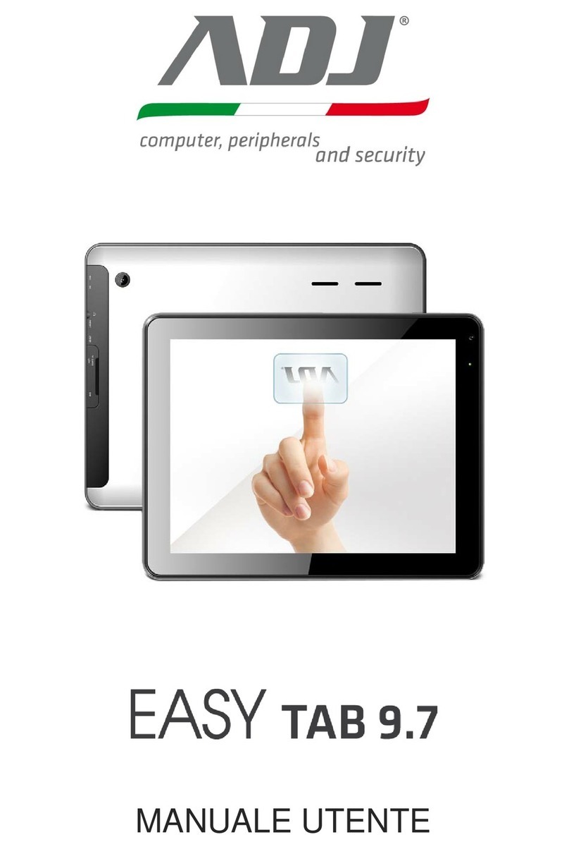 ADJ EASY Tab 9.7 user manual