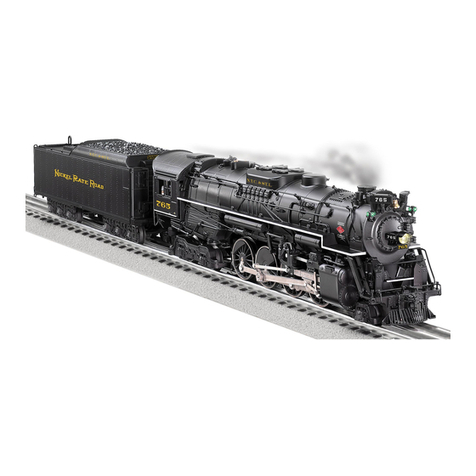 Lionel 2-8-4 Berkshire Locomotive and Tender User manual
