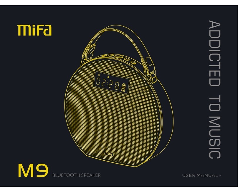 Mifa M9 user manual