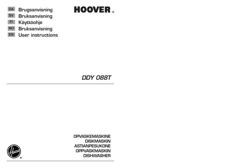 Hoover DDY 088T User manual