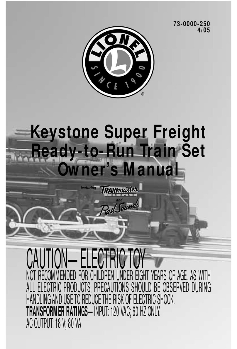Lionel Keystone Super Freight User manual