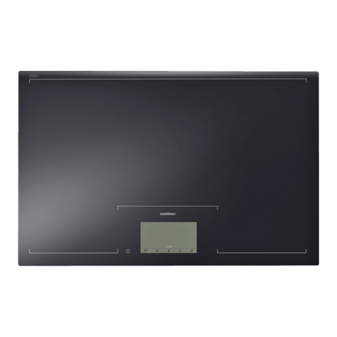 Gaggenau CX480 instruction manual
