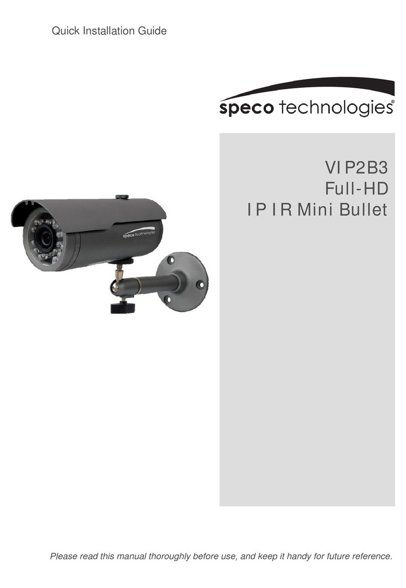 Speco VIP2B3 Quick installation guide