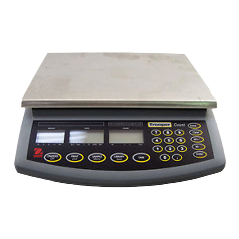 OHAUS TROOPER COUNT User manual