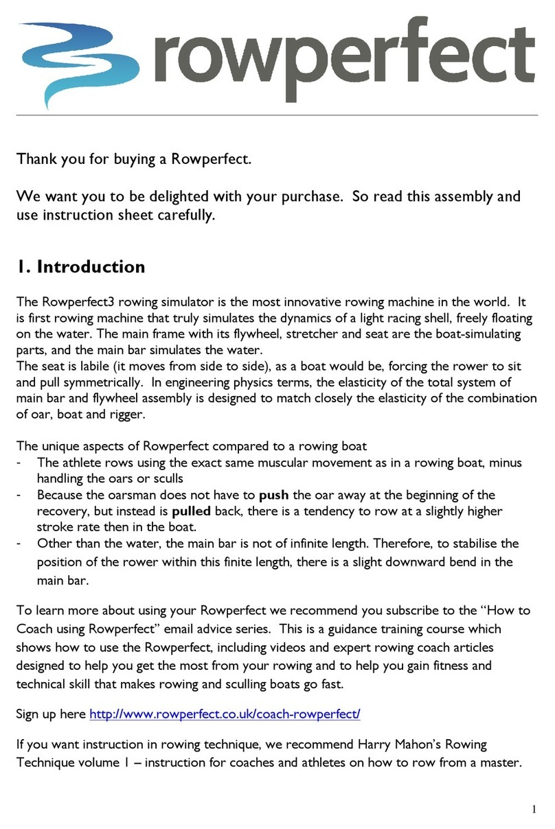 Rowperfect RP3 user manual