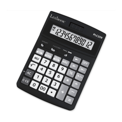 LEXIBOOK PLC259 User manual