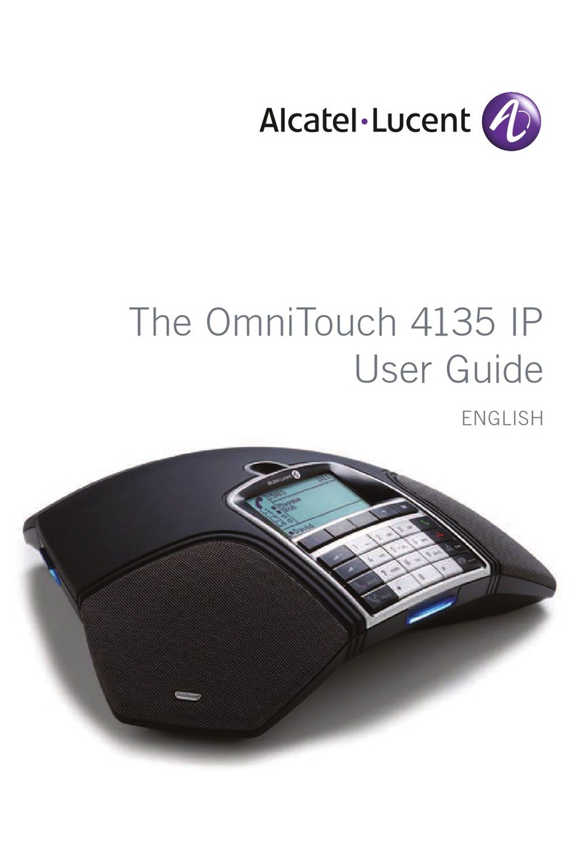 Alcatel-Lucent OmniTouch 4135 IP User manual