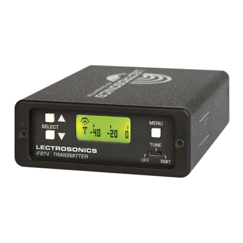 Lectrosonics IFBT4 User manual