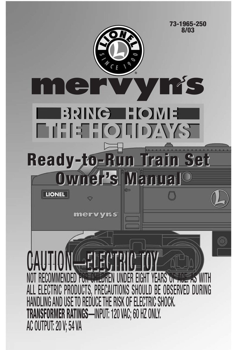Lionel Mervyn's Bring Home the Holidays owner's manual Lionel Mervyn's Bring Home the Holidays owner's manual