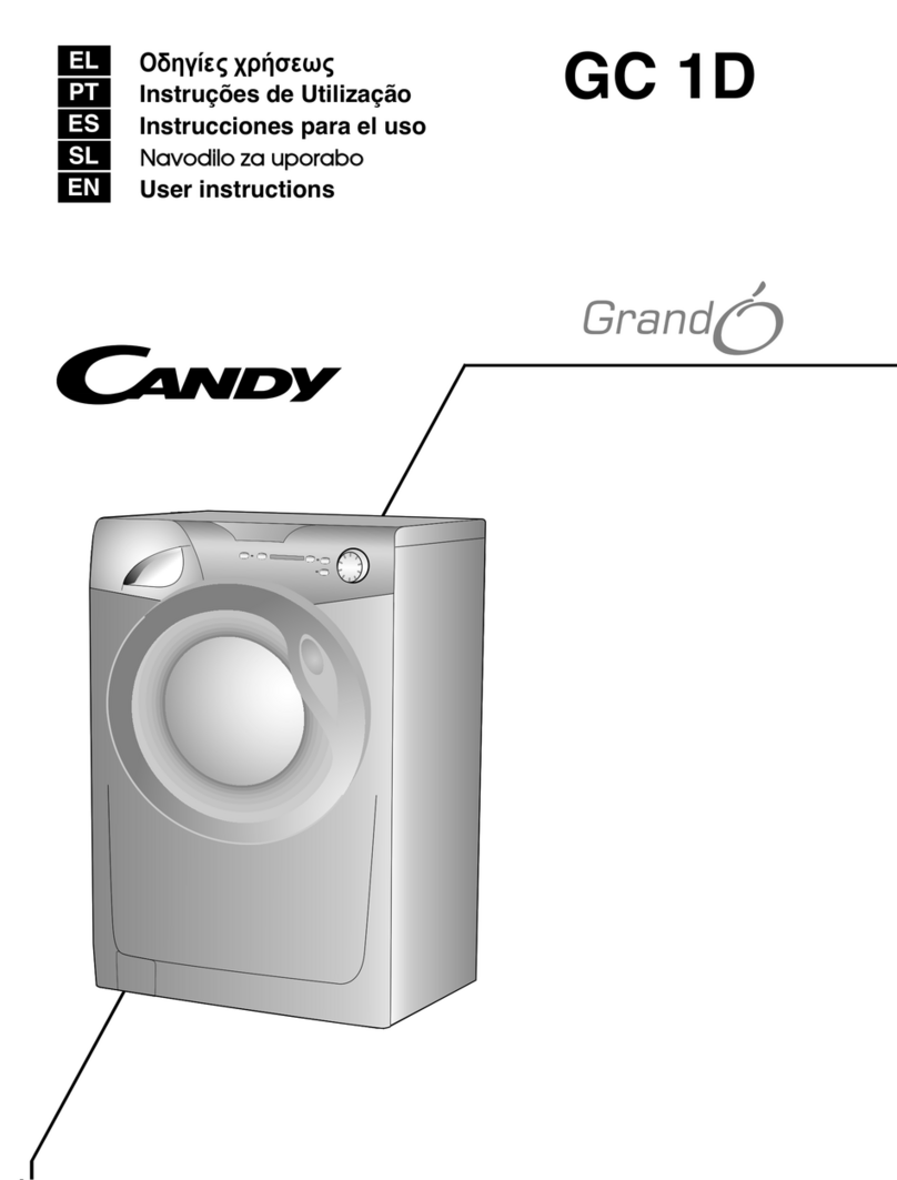 Candy GC 1D User manual