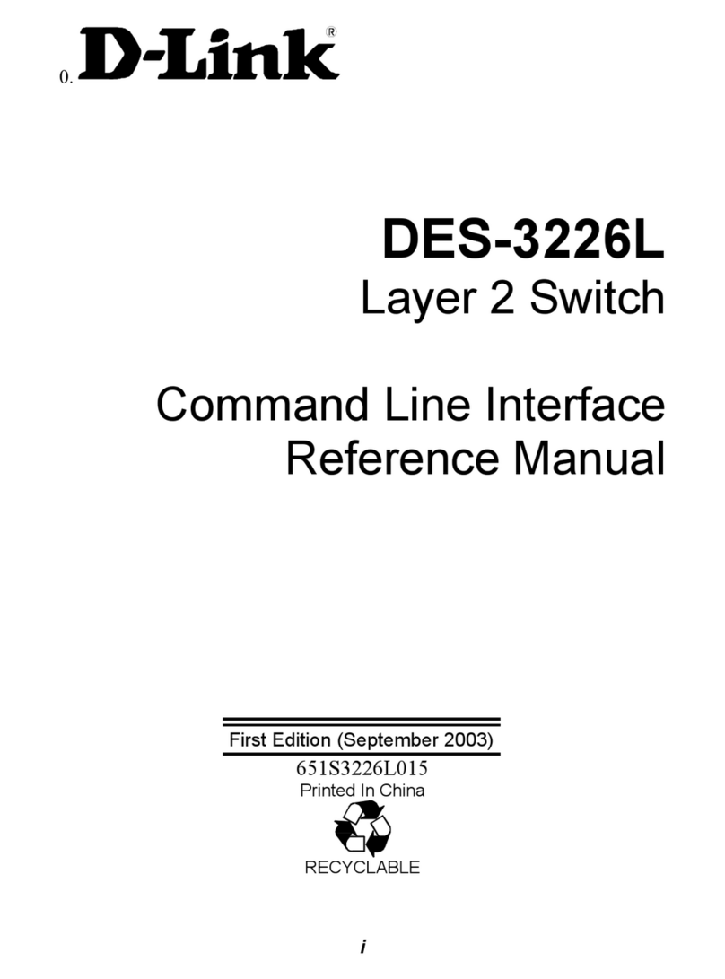 D-Link DES-3226L User manual