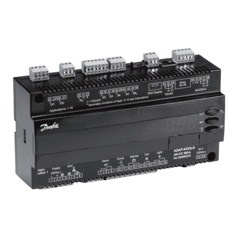 Danfoss AK-CC 550A user guide