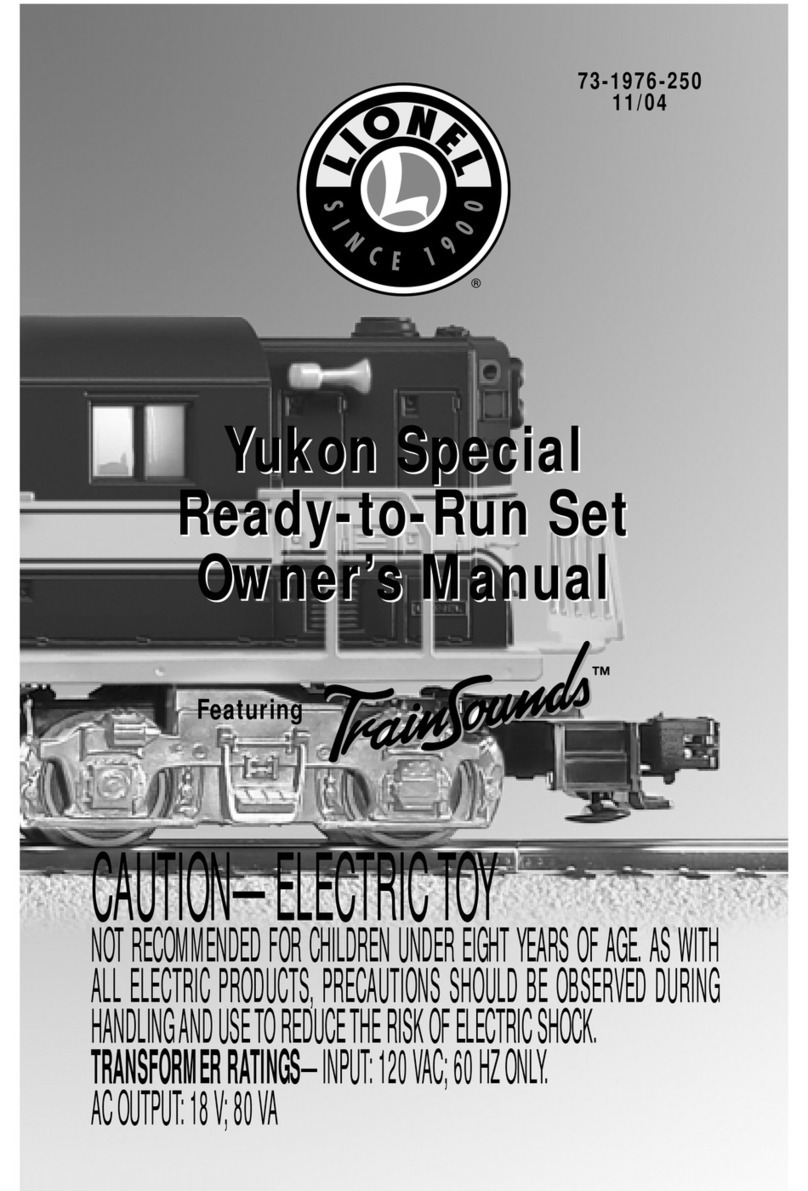 Lionel Yukon Special owner's manual