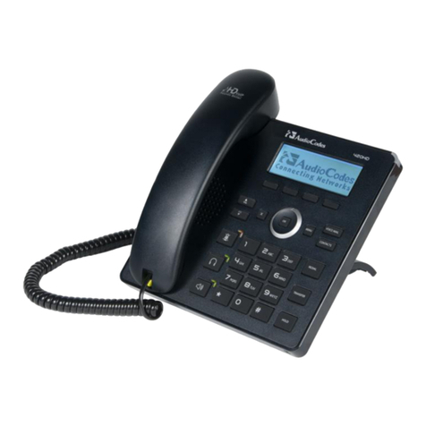 AudioCodes 420HD Use and care manual