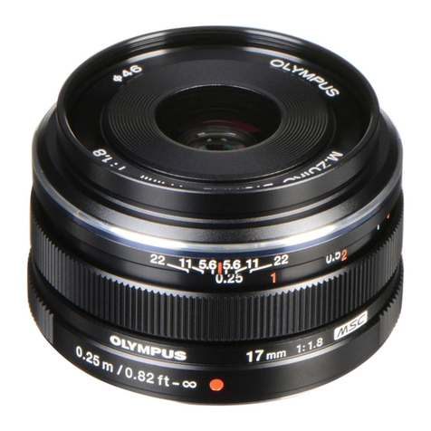 Olympus M.ZUIKO DIGITAL 17mm f1.8 instructions