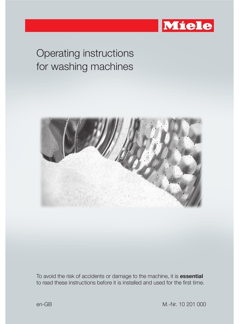 Miele wda 201 User manual