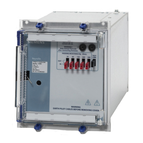 Siemens 7PG21 Solkor Rf User manual