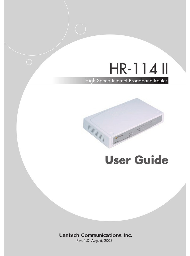 Lantech HR-114 II user guide