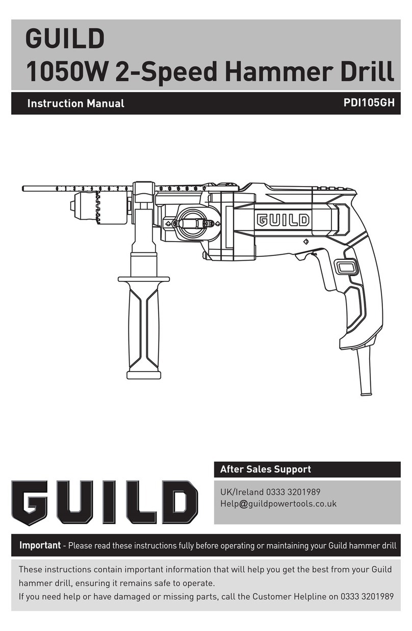 Guild PDI105GH instruction manual