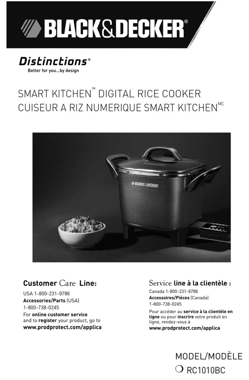 Black & Decker RC1010BC Installation instructions