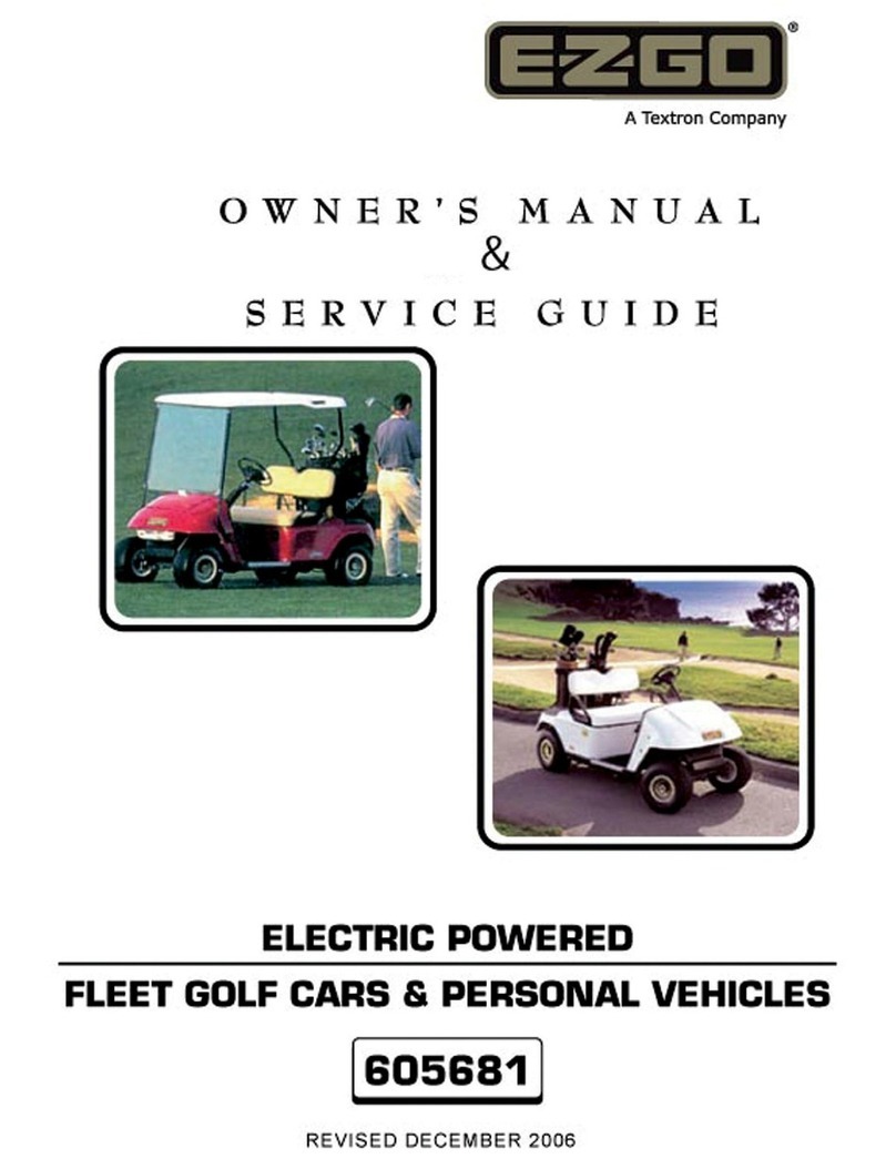 Ezgo 605681 owner's manual