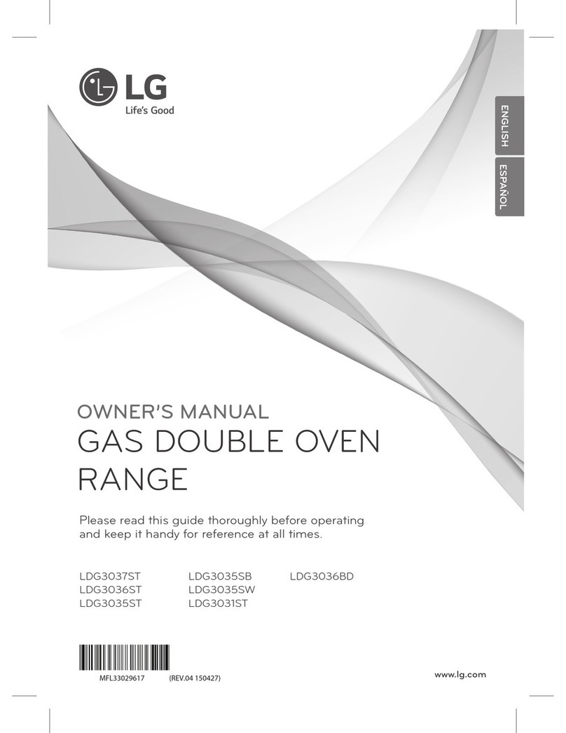 LG LDG3037ST User manual
