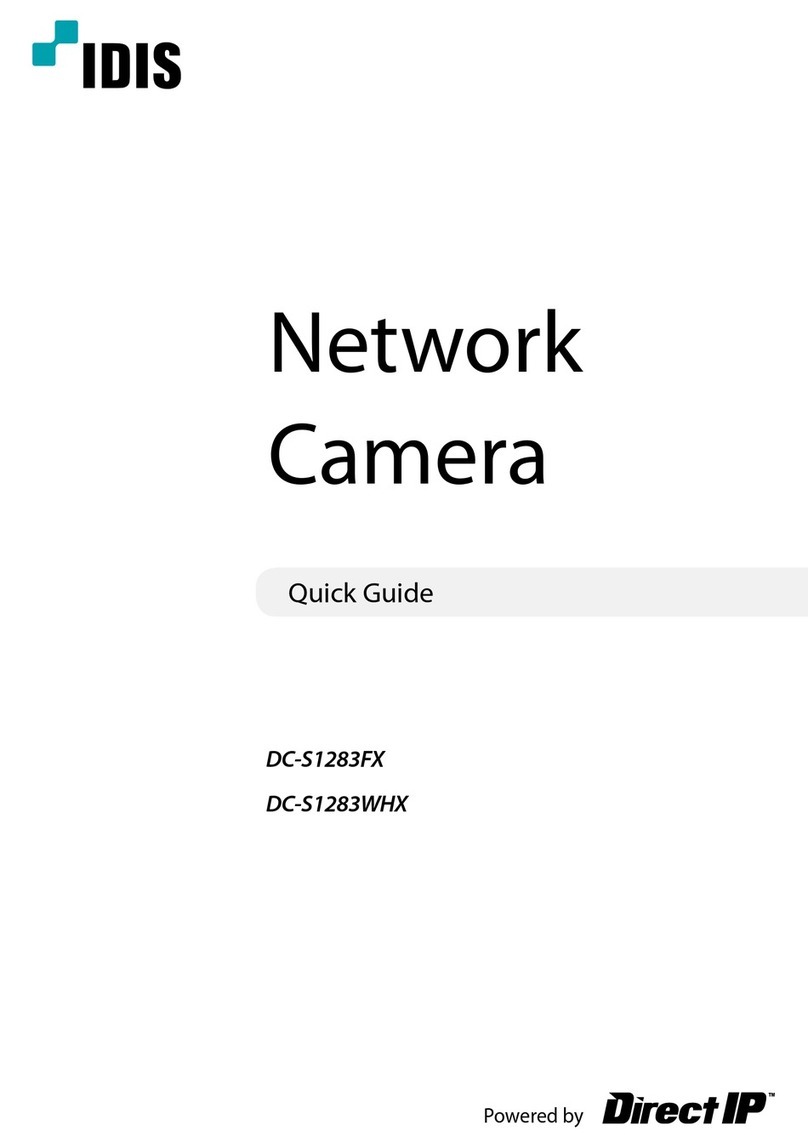 Idis DC-S1283FX User manual