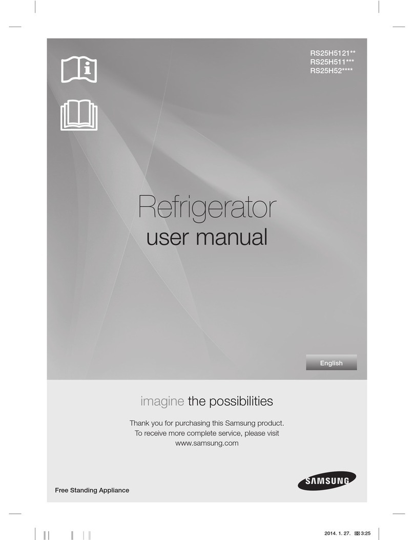 Samsung RS25H5121 User manual