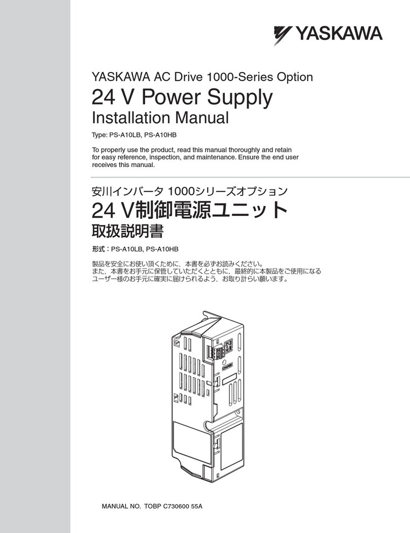 YASKAWA PS-A10LB User manual
