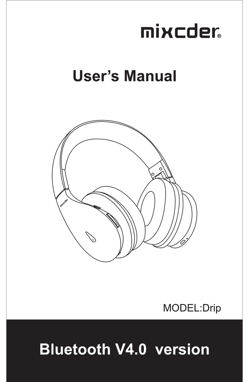 Mixcder Drip User manual