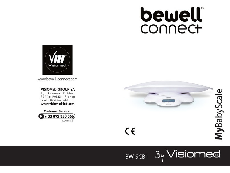 bewell connect MyBabyScale BW-SCB1 User manual bewell connect MyBabyScale BW-SCB1 User manual