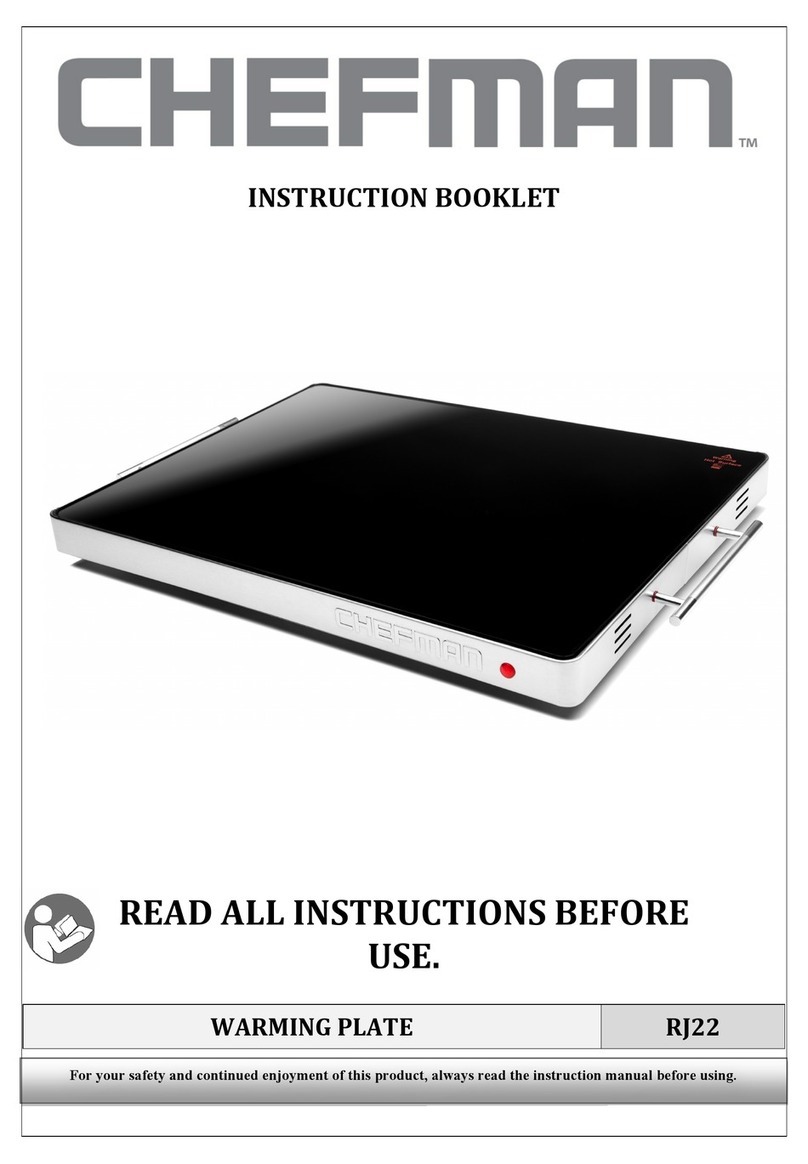 Chefman RJ22 Instruction booklet