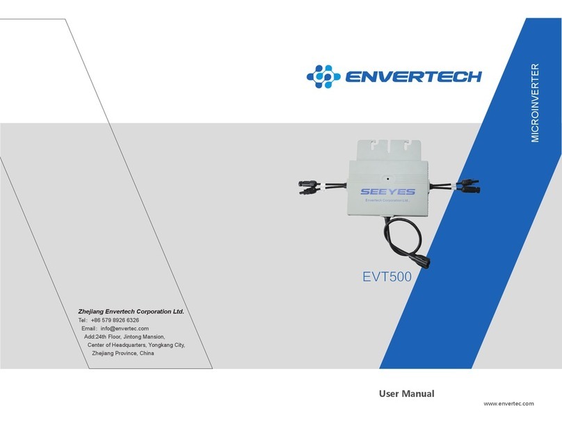 Envertech EVT500 user manual