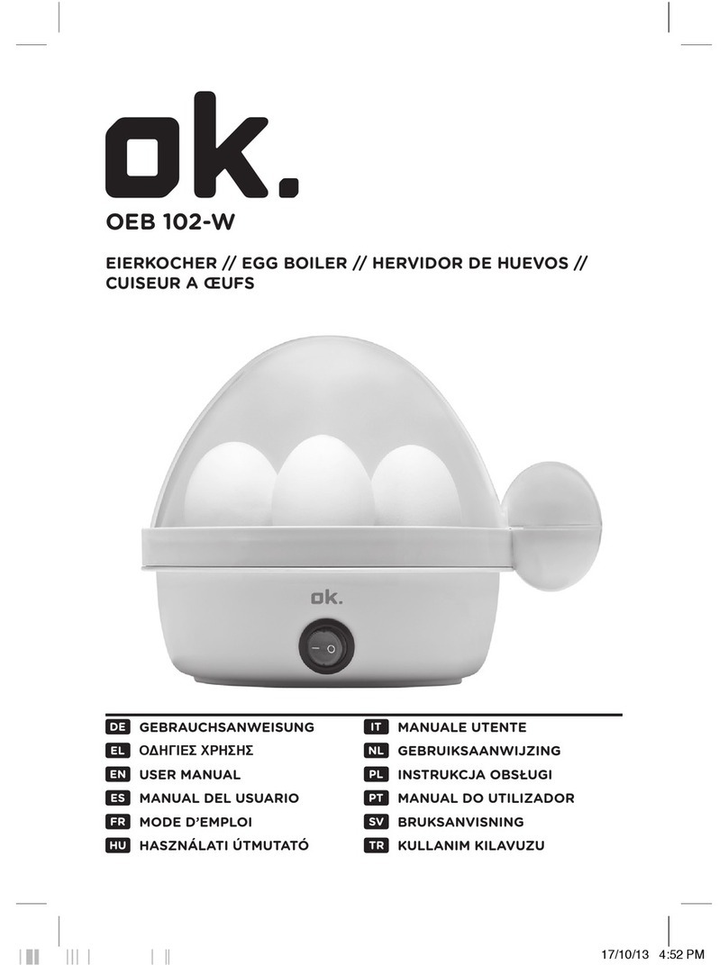 O.K. OEB 102-W user manual