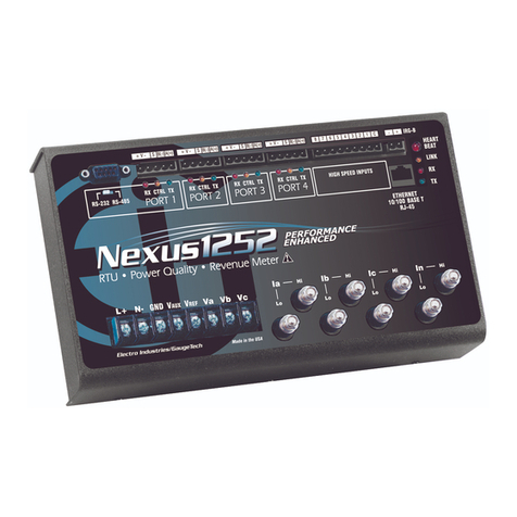 Nexus 1250 User manual