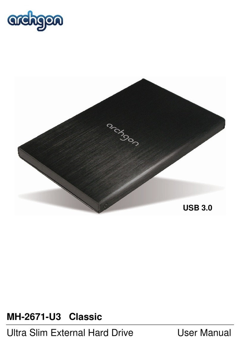 archgon mh-2671-u3 classic user manual