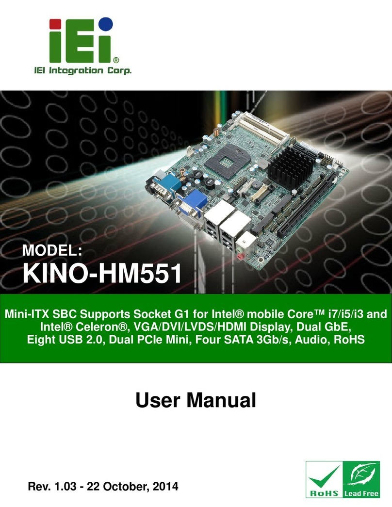 IEI Technology KINO-HM551 User manual
