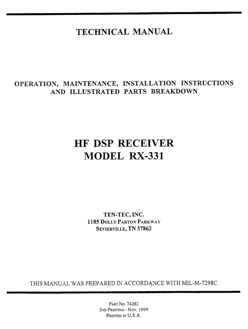 Ten-Tec RX-331 Technical manual