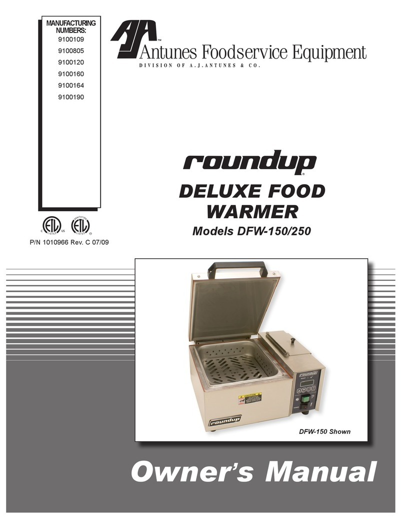 Roundup DFW-150 owner's manual