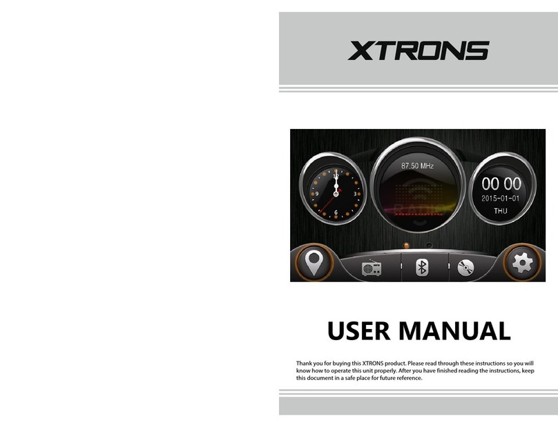 Xtrons TD619G User manual