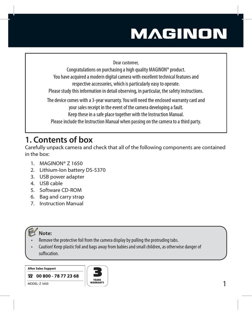 MAGINON Z 1650 User manual