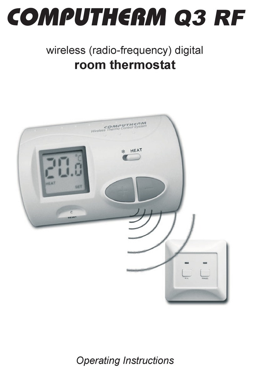 Computherm q3rf User manual