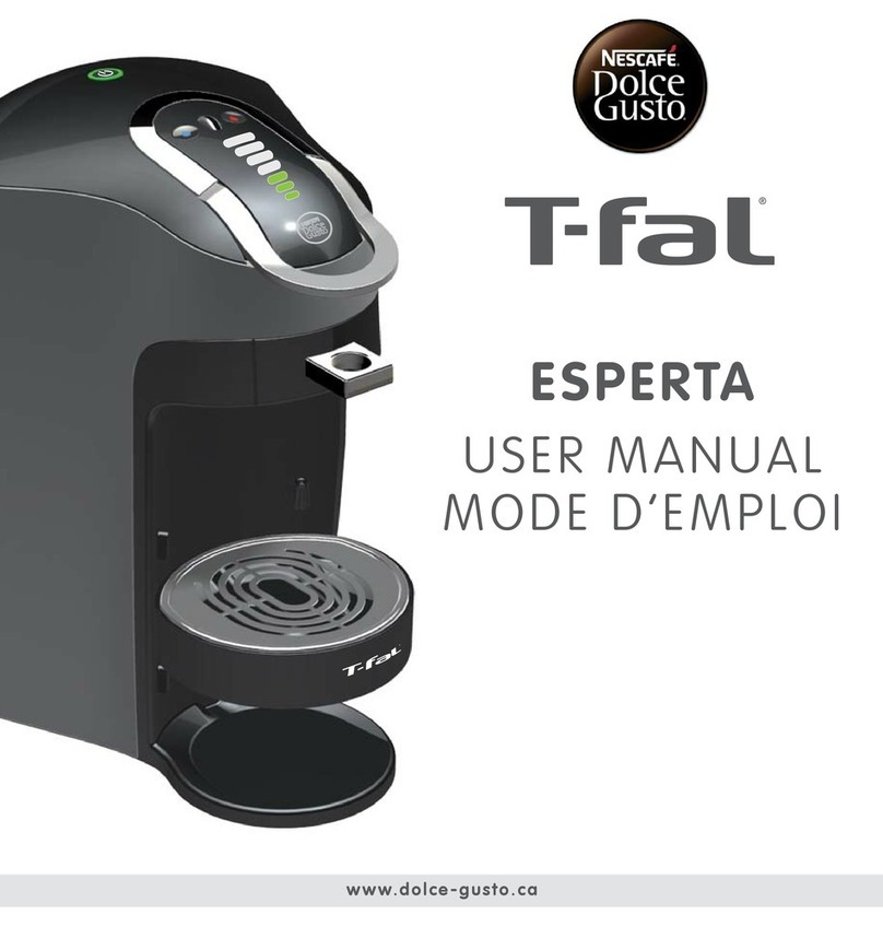 T-Fal ESPERTA user manual