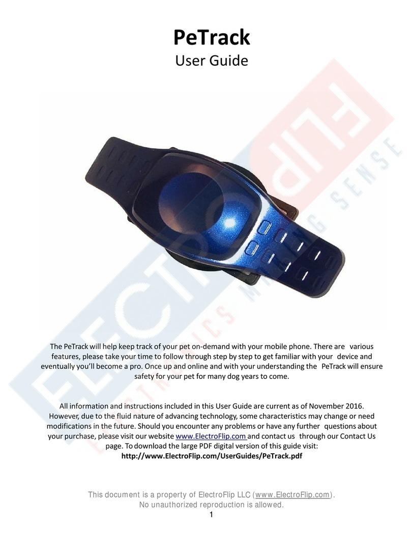 ElectroFlip PETRACK User manual