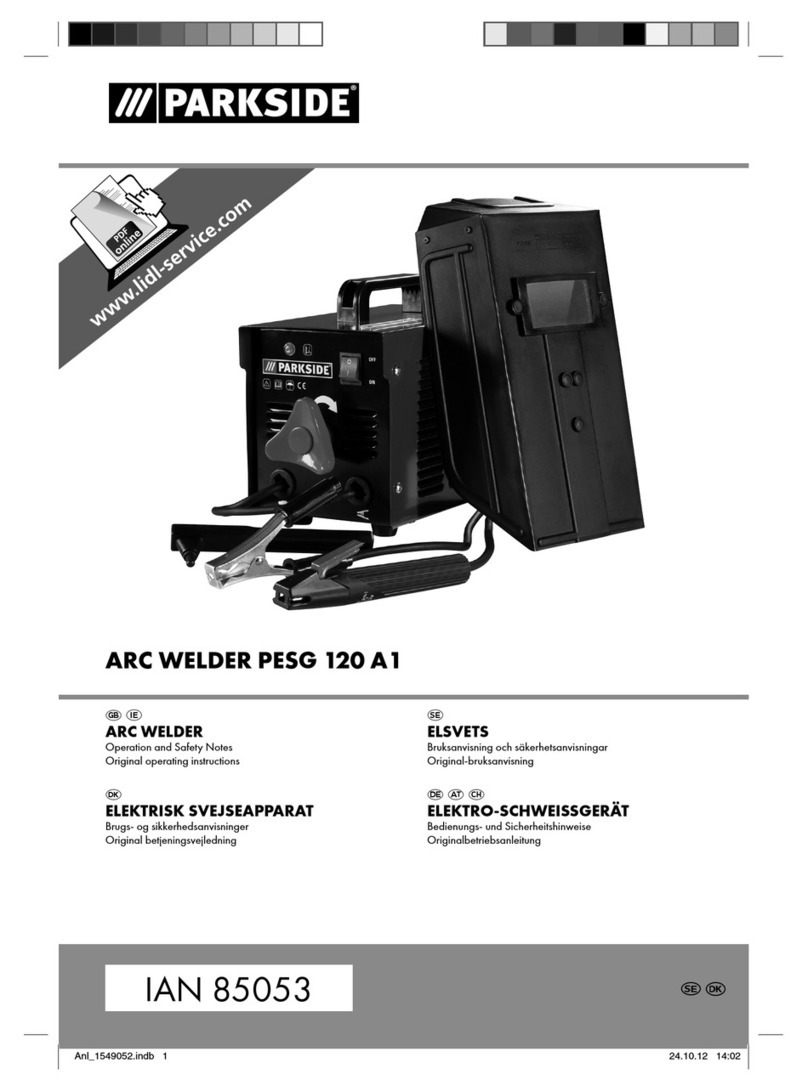 Parkside PESG 120 A1 User manual Parkside PESG 120 A1 User manual